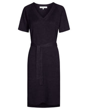 ALLY – Black Mélange Linen