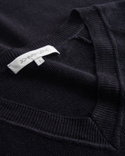 ALLY – Black Mélange Linen
