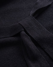 ALLY – Black Mélange Linen