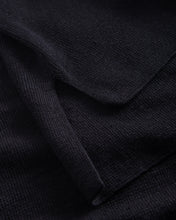 ALLY – Black Mélange Linen