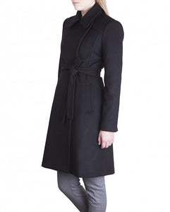 INGRID - Black Wool (Waterresistant)