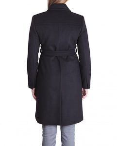 INGRID - Black Wool (Waterresistant)