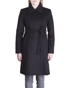 INGRID - Black Wool (Waterresistant)