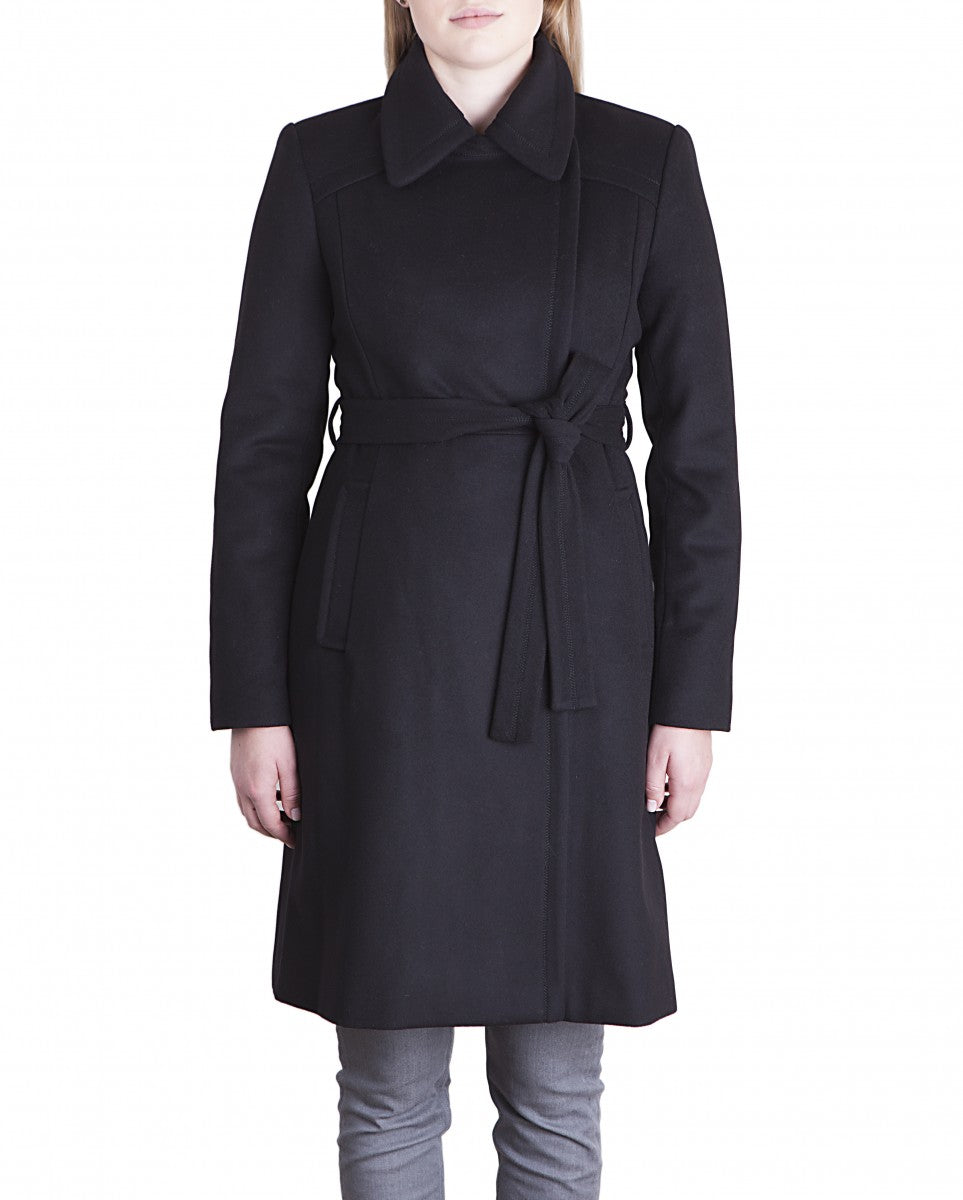 INGRID - Black Wool (Waterresistant)