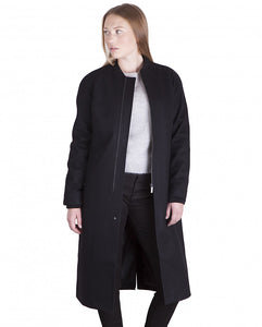 JOSEPHINE - Black Wool (Waterproof)