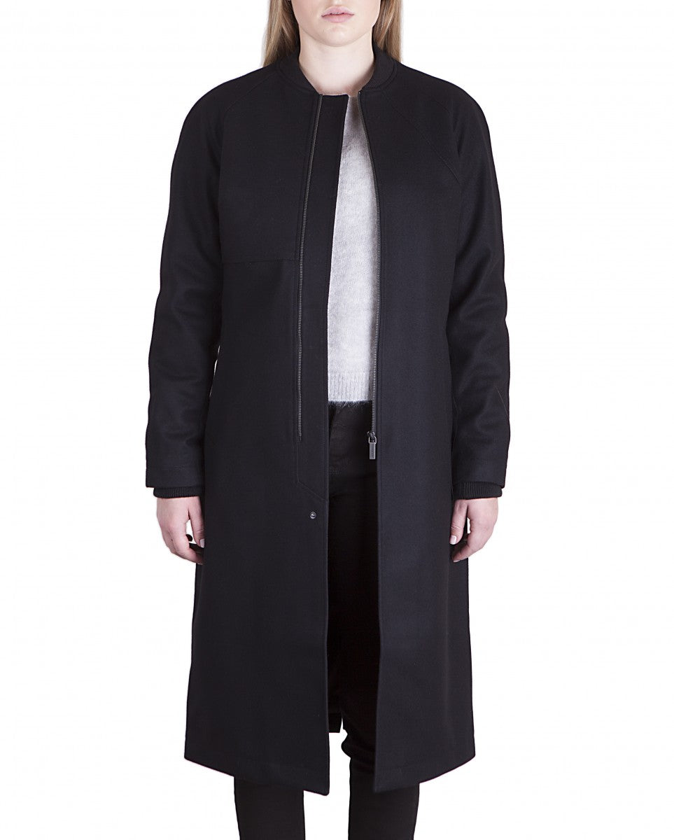 JOSEPHINE - Black Wool (Waterproof)