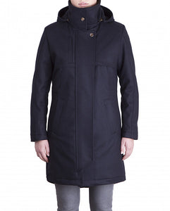 SCARLETT - Navy Wool (Waterproof)